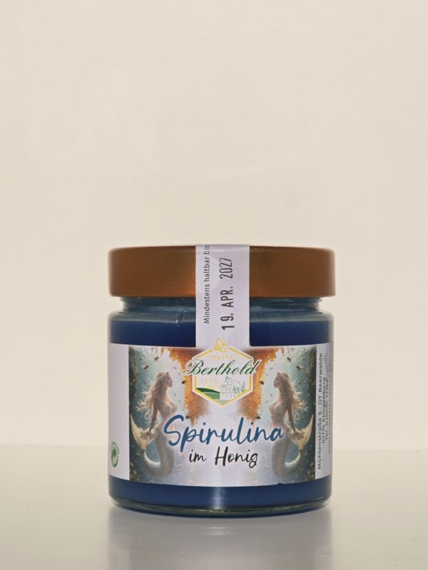 Spirulina blau im Honig